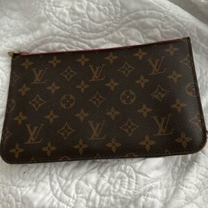 Monogram Neverfull MM GM Pochette 100% authentic